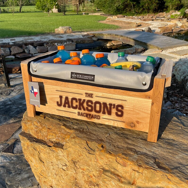 Test Dad Gift, Kitchen Decor, Outdoor Kitchen, BBQ Cooler, Fathers Day Gift